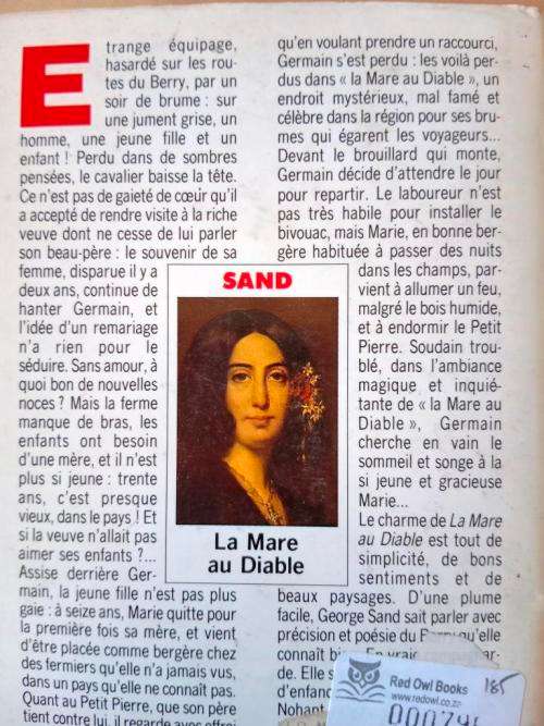 La Mare au Diable, George Sand