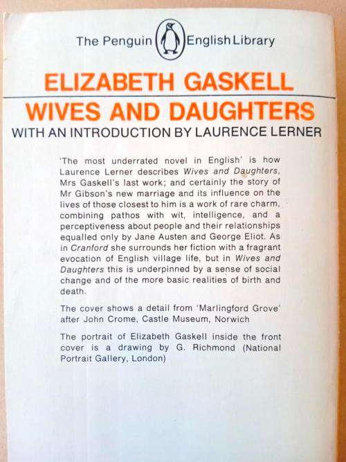 Wives and Daughters, Elizabeth Gaskell