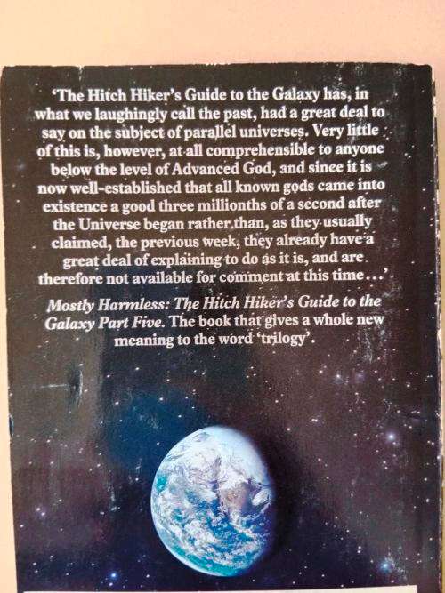 Mostly Harmless, Douglas Adams