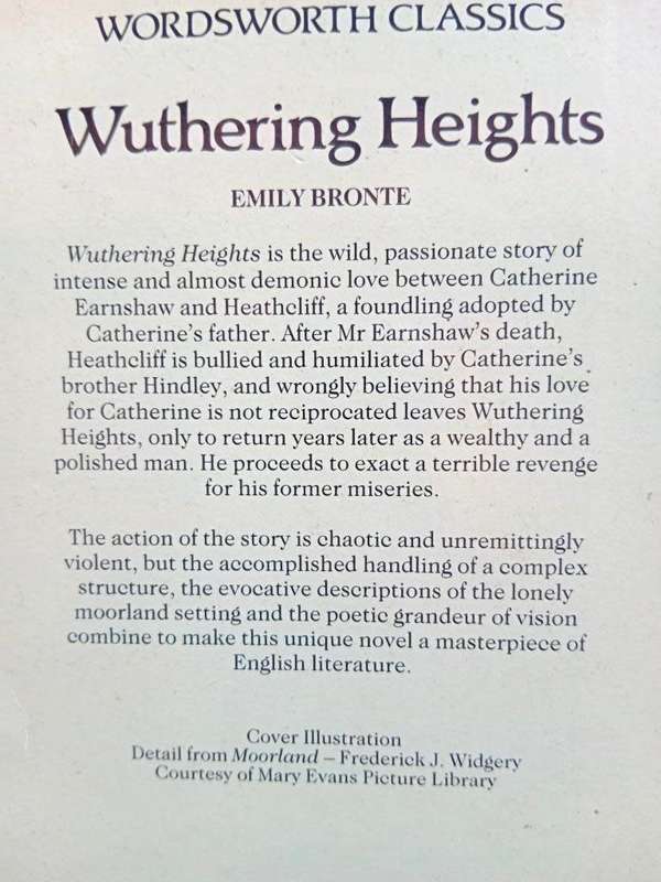 Wuthering Heights, Emily Brontë
