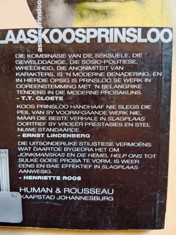 Slagplaas, Koos Prinsloo