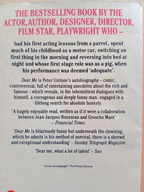 Dear Me, Peter Ustinov