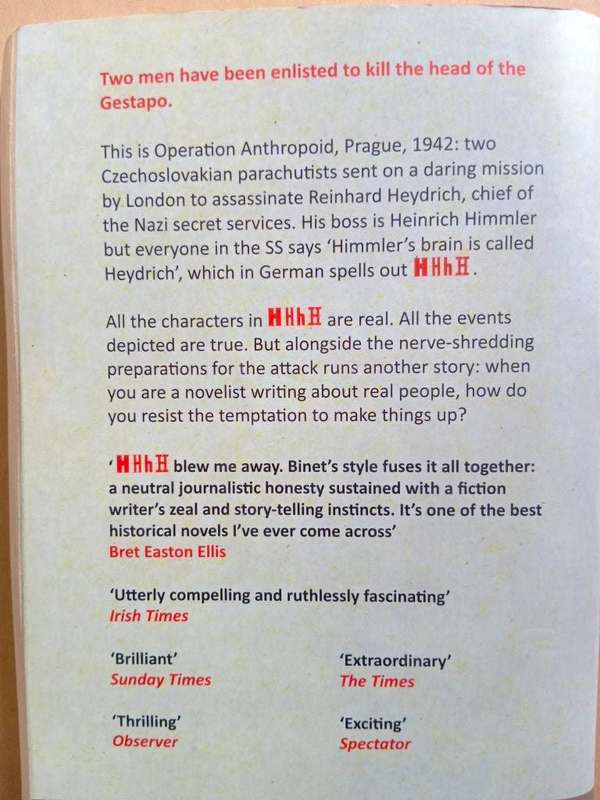 HHhH, Laurent Binet