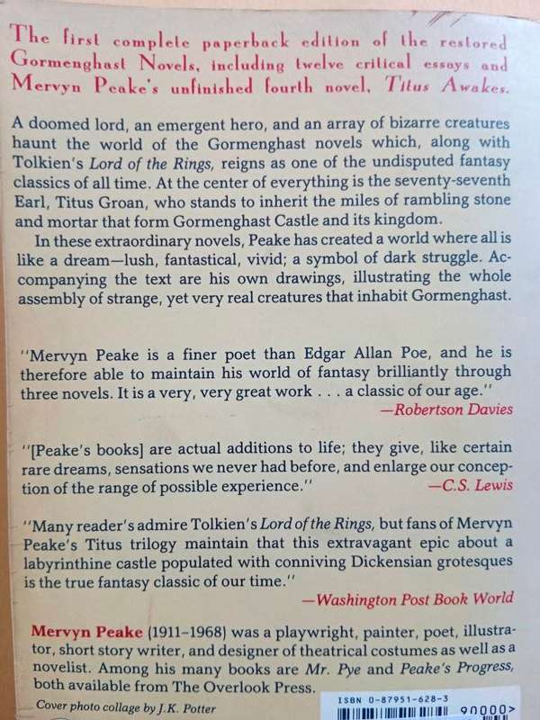 The Gormenghast Novels, Mervyn Peake [3-in-1]