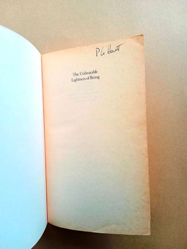 The Unbearable Lightness of Being, Milan Kundera