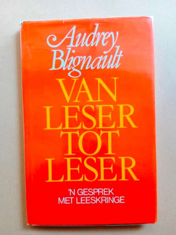 Van leser tot leser, Audrey Blignault
