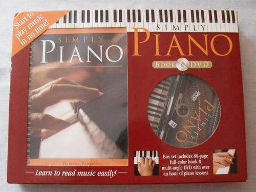 Simply Piano Book and DVD [teach yourself to play the piano] [MOVING SALE, REDUCED  TO CLEAR!!]