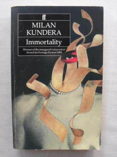 Immortality, Milan Kundera [MOVING SALE , REDUCED  TO CLEAR!!]