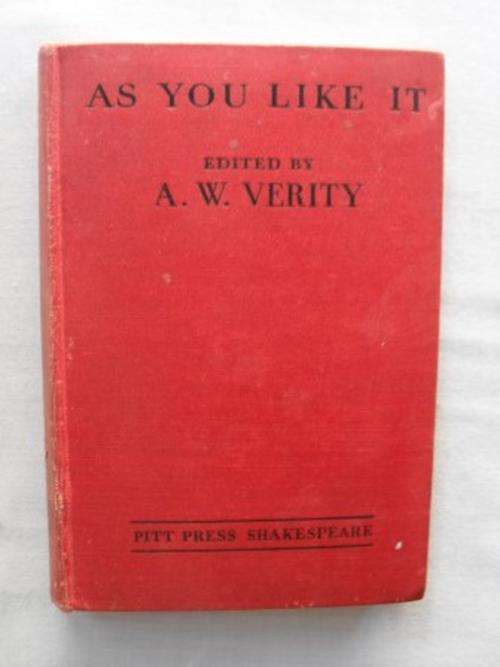 As You Like It, William Shakespeare