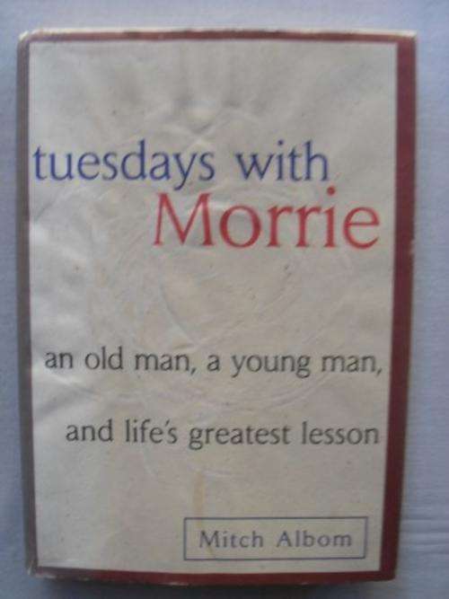 Tuesdays with Morrie, Mitch Albom  [MOVING SALE â REDUCED  TO CLEAR!!]