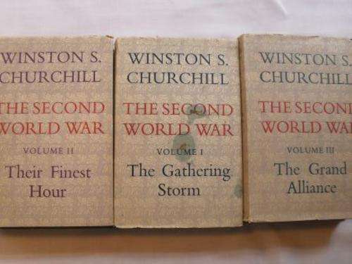 The Second World War, Winston S. Churchill [vols 1-3 only, 1st overseas edition]