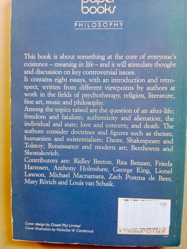 Meaning in Life, Michael Macnamara