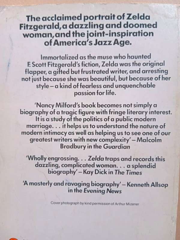 Zelda Fitzgerald, Nancy Milford