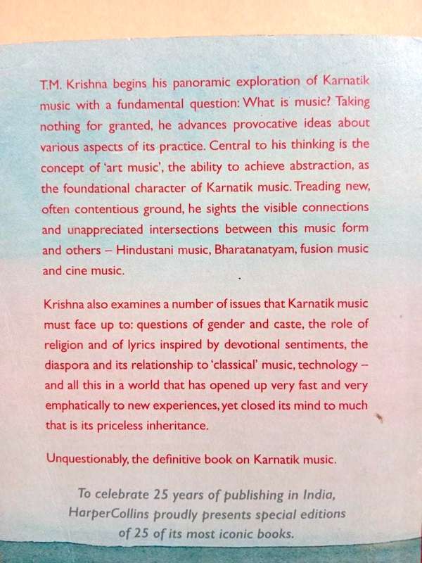 A Southern Music - The Karnatik Story, T.M. Krishna