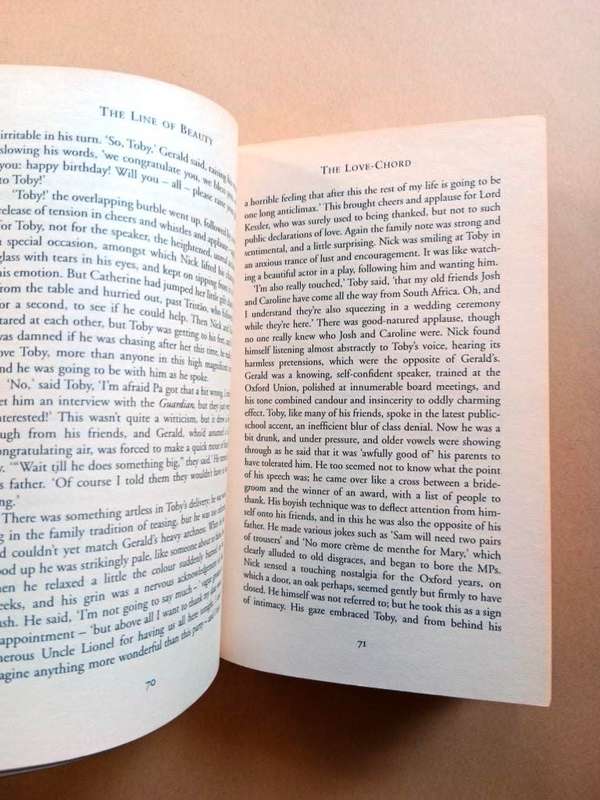 The Line of Beauty, Alan Hollinghurst