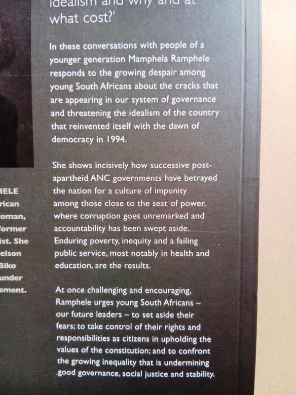Conversations with my Sons and Daughters, Mamphela Ramphele