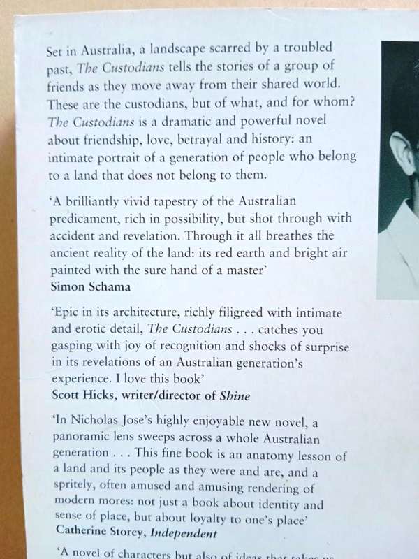 The Custodians, Nicholas Jose