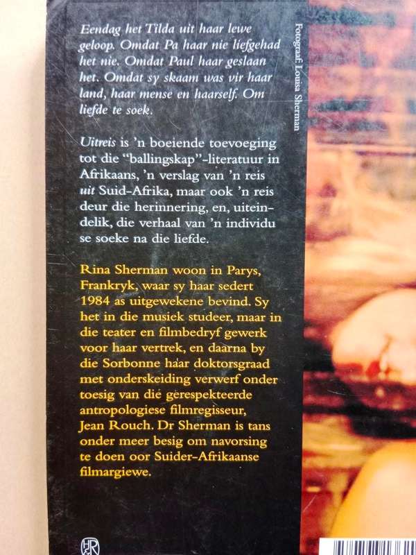 Uitreis, Rina Sherman