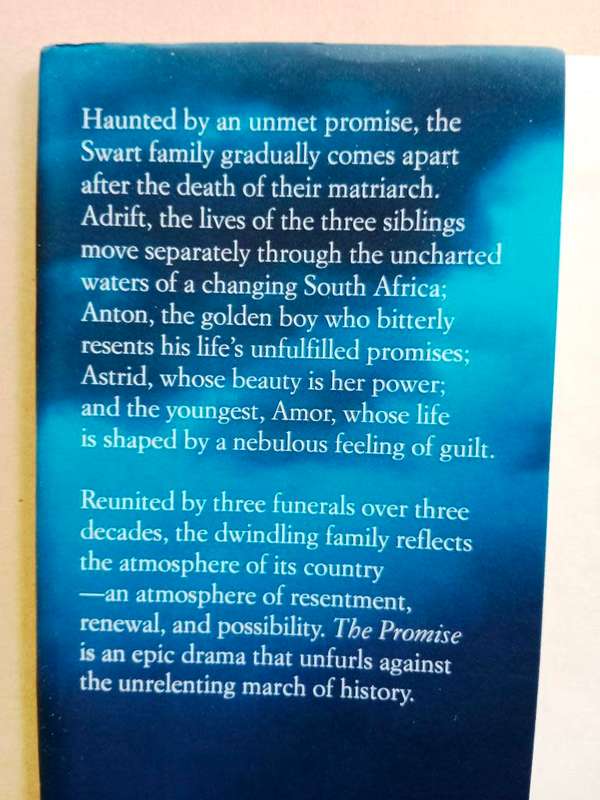 The Promise, Damon Galgut