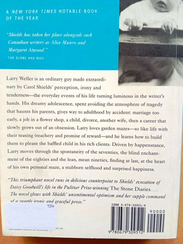 Larry`s Party, Carol Shields