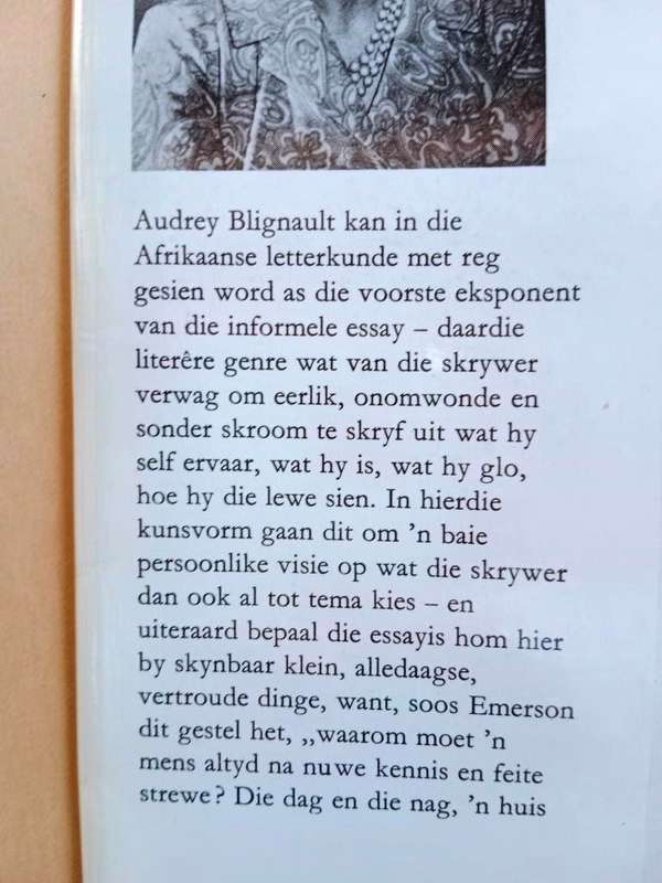 Die Rooi Granaat, Audrey Blignault