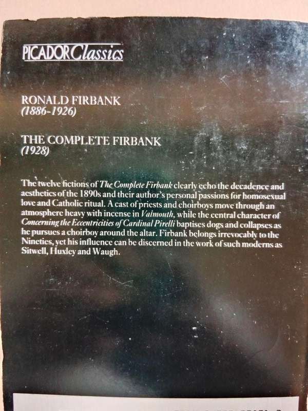 The Complete Firbank, Ronald Firbank