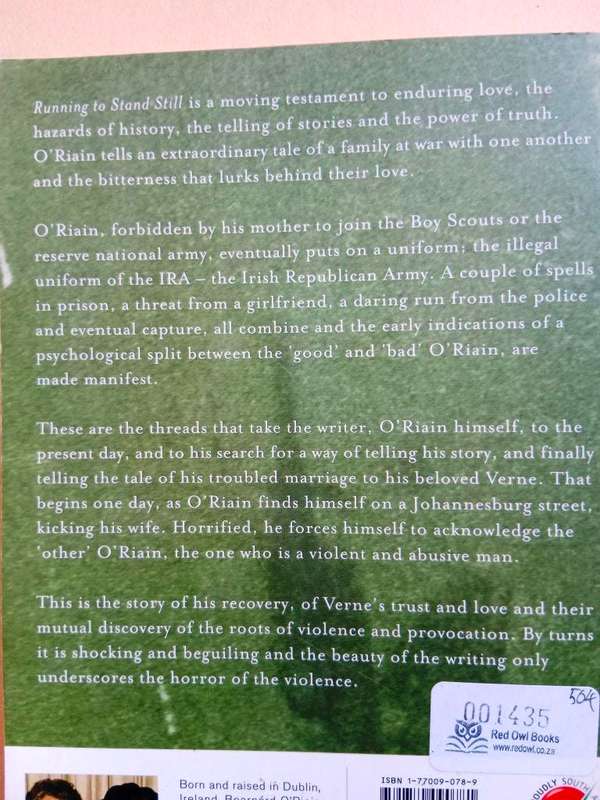 Running to Stand Still, Bearnárd O`Riain
