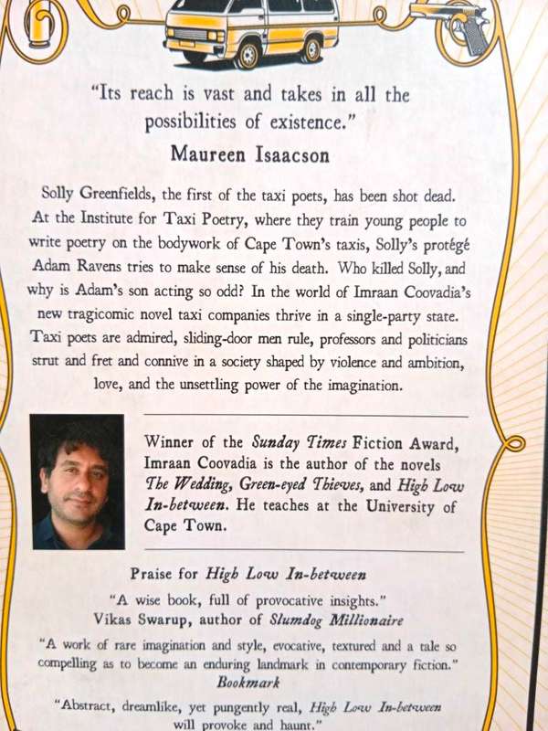 The Institute for Taxi Poetry, Imraan Coovadia