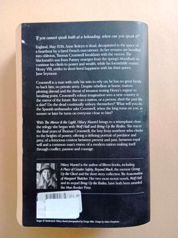 The Mirror and the Light, Hilary Mantel