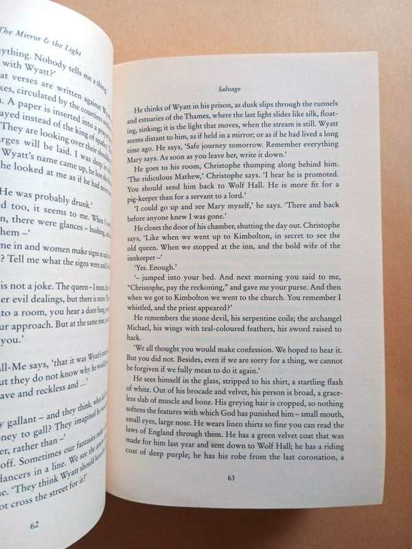 The Mirror and the Light, Hilary Mantel