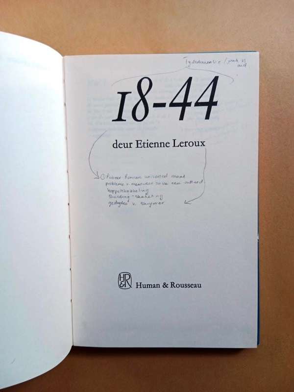18-44, Etienne Leroux