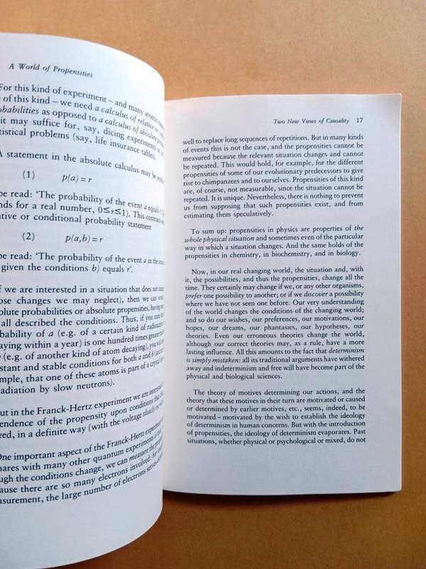 A World of Propensities, Karl Popper
