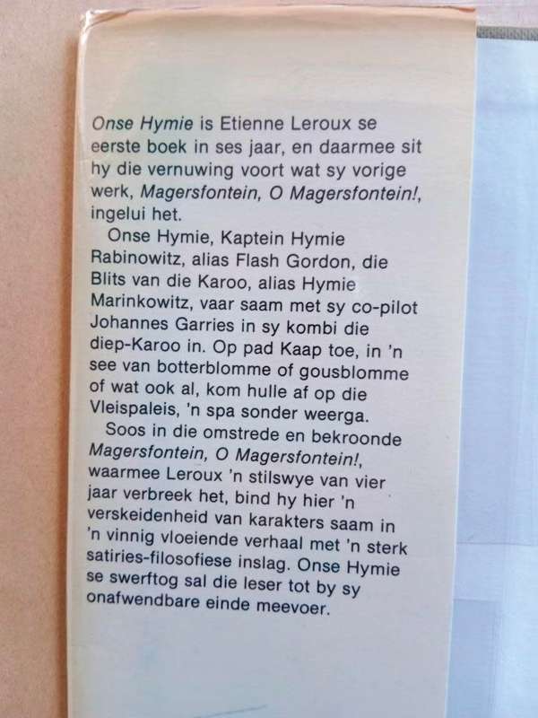 Onse Hymie, Etienne Leroux