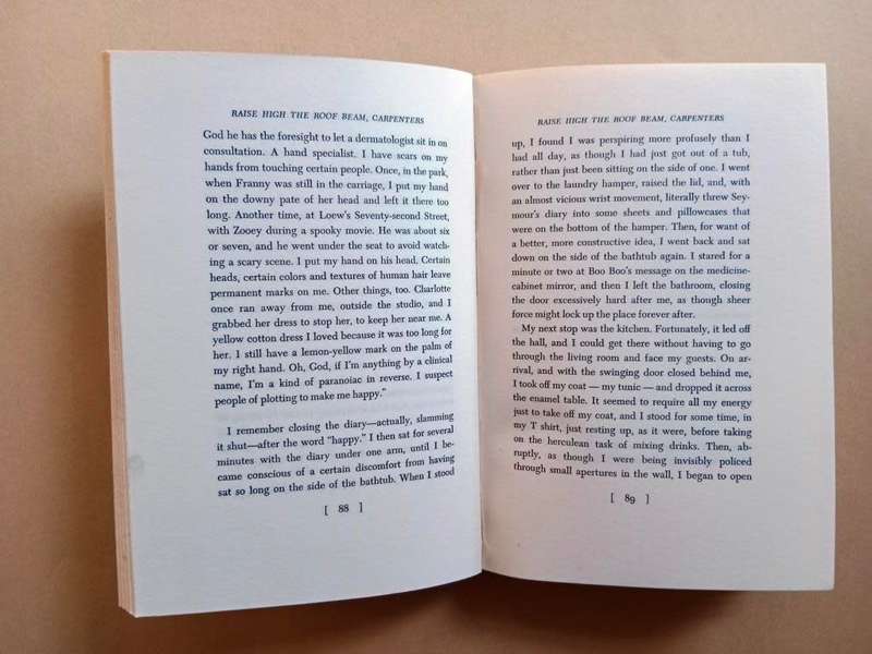 Raise High the Roof Beam, Carpenters and Seymour - An Introduction, J.D. Salinger