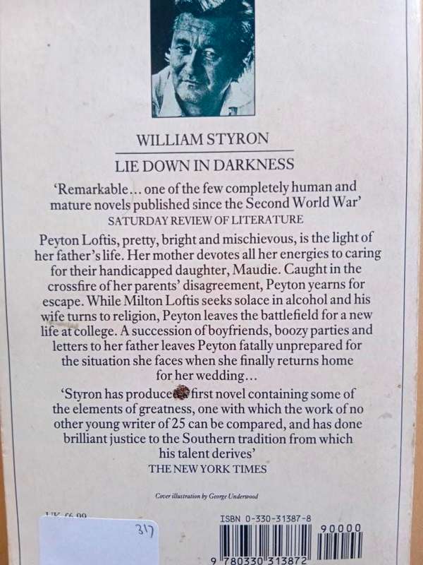 Lie Down in Darkness, William Styron