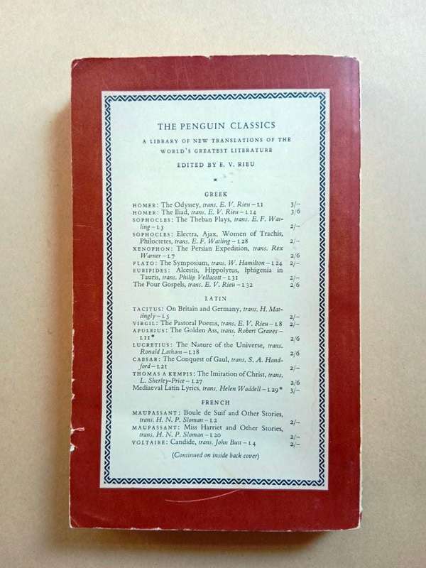 The Four Gospels, a translation by E.V. Rieu