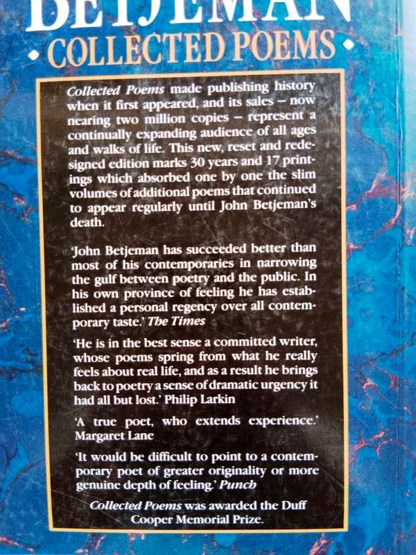 Collected Poems, John Betjeman