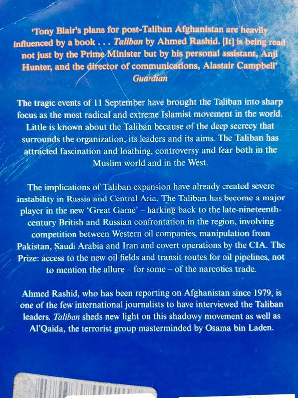 Taliban - Story of the Afghan Warlords, Ahmed Rashid
