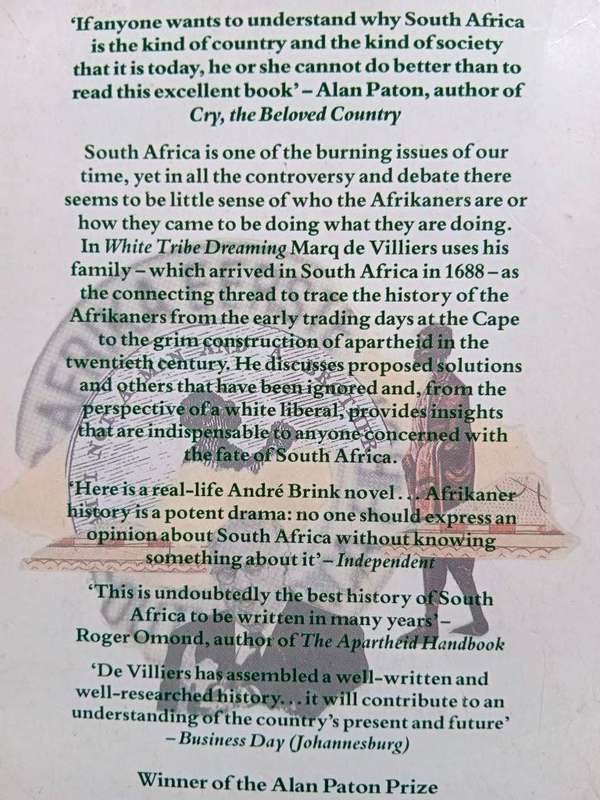 White Tribe Dreaming, Marq de Villiers