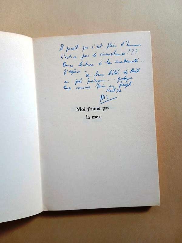 Moi j`aime pas la mer, Françoise Xenakis