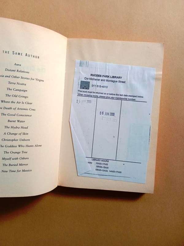 The Crystal Frontier, Carlos Fuentes