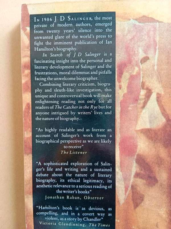 In Search of J.D. Salinger, Ian Hamilton
