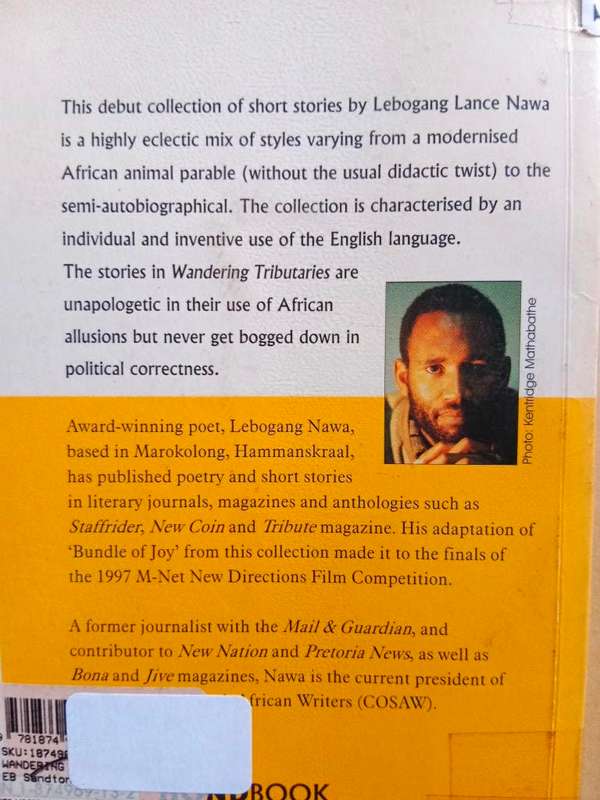 Wandering Tributaries, Lebogang Lance Nawa [stories]