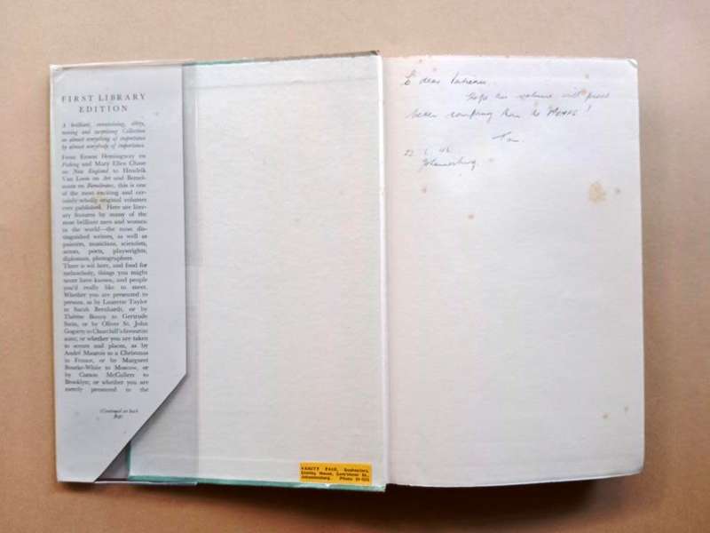Vogue`s Fireside Book, A Selection of Short Stories edited by Frank Crowninshield
