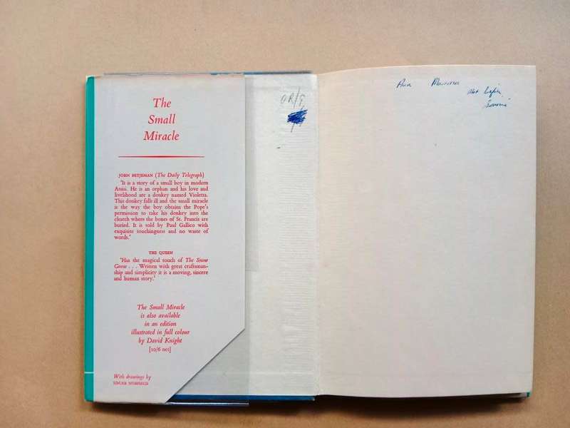 The Small Miracle, Paul Gallico
