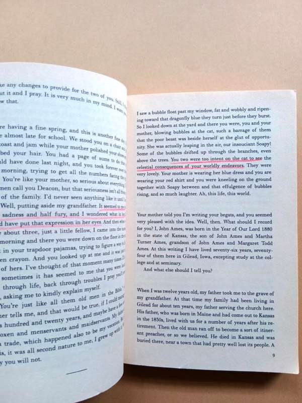 Gilead, Marilynne Robinson