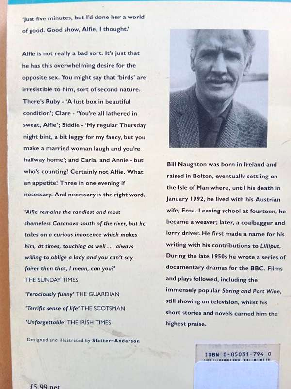 Alfie, Bill Naughton