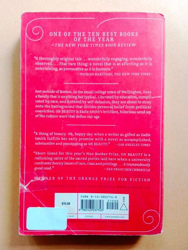 On Beauty, Zadie Smith