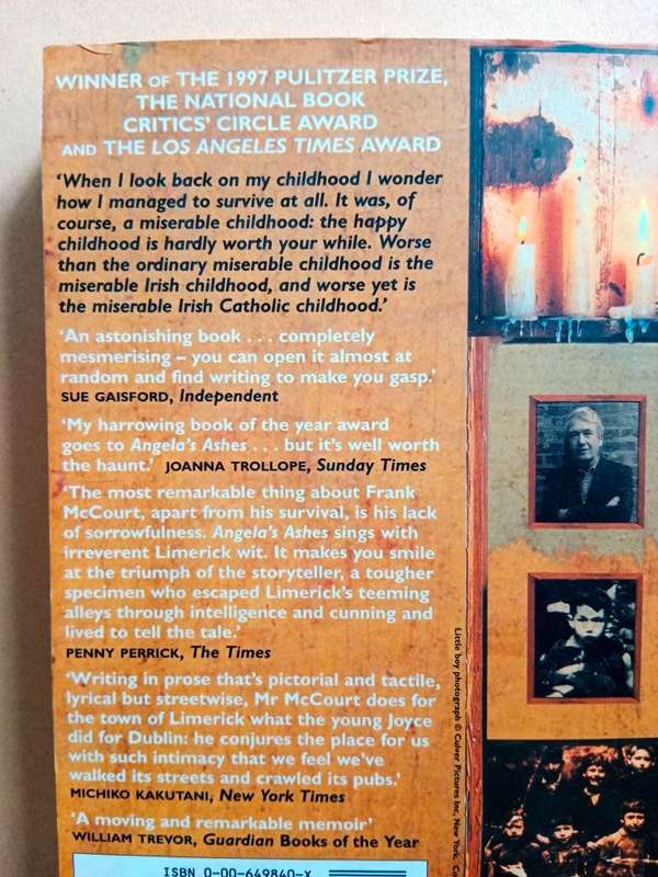 Angela`s Ashes, Frank McCourt