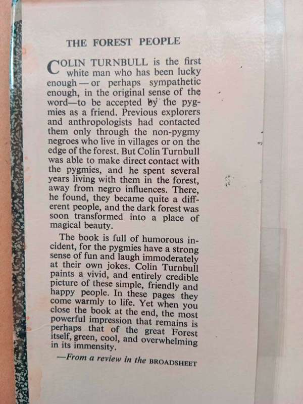 The Forest People, Colin M. Turnbull